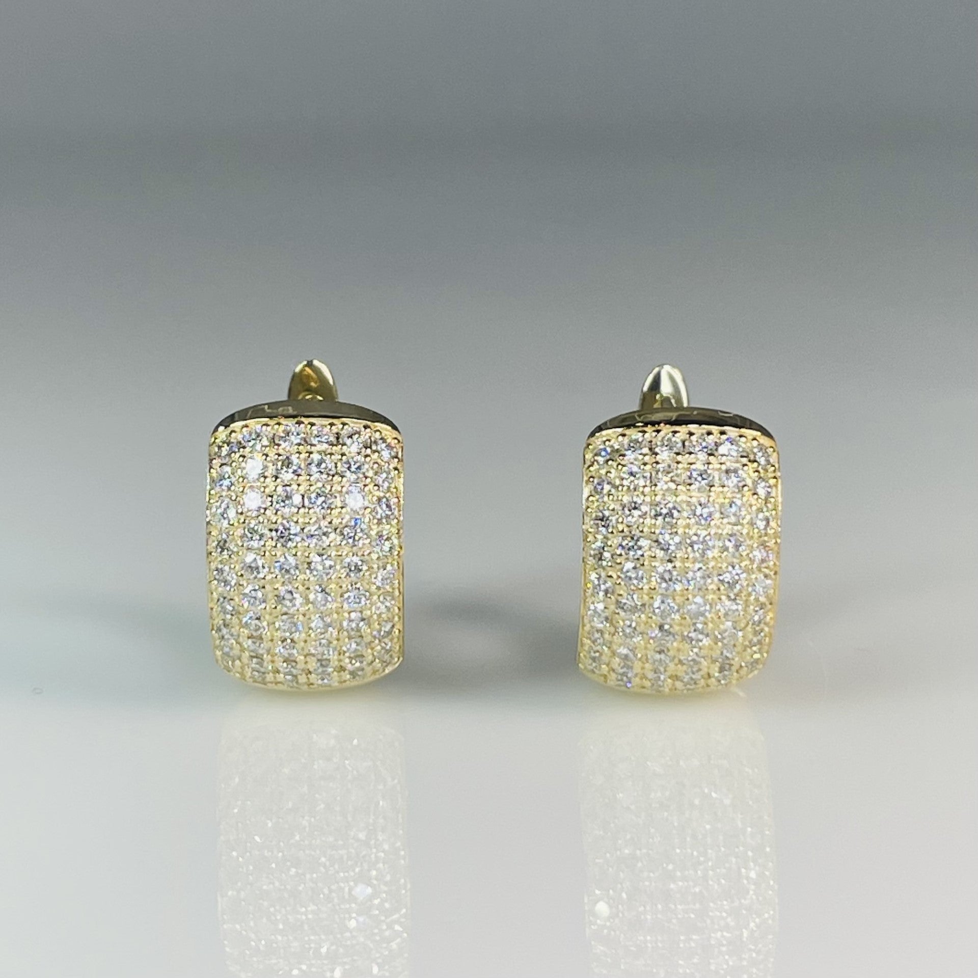 14kt 2ct Diamond Huggies main image 1