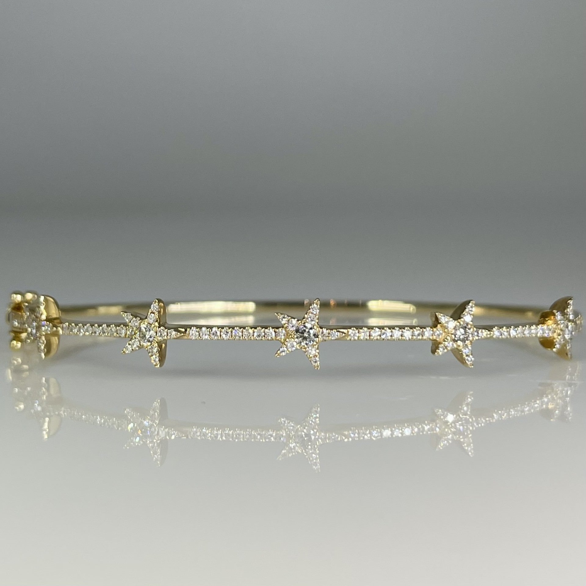 D For Diamond Star Bangle