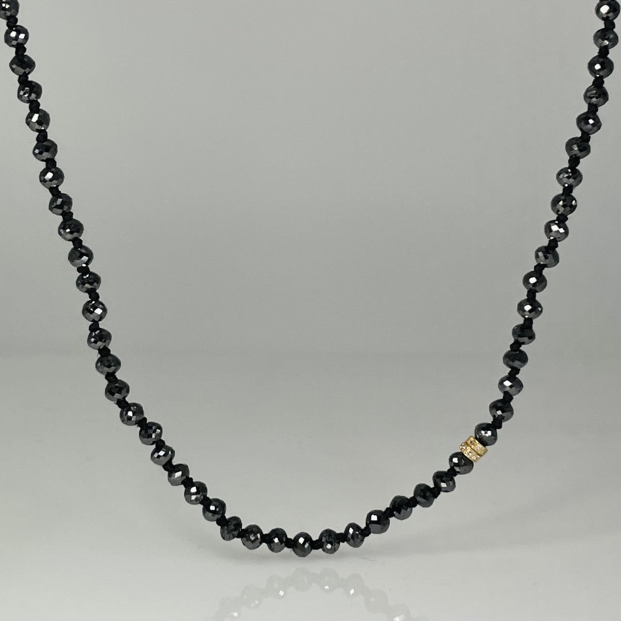 Black gold diamond chain Clearance