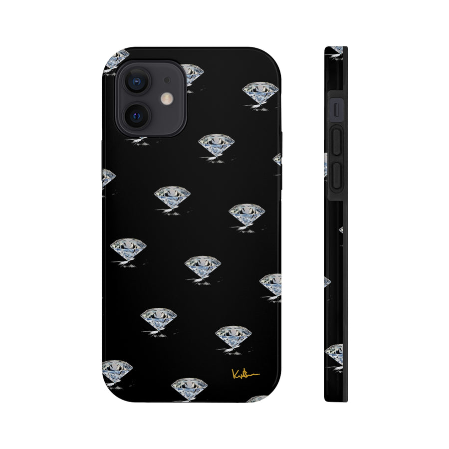 Black Diamonds iPhone Case