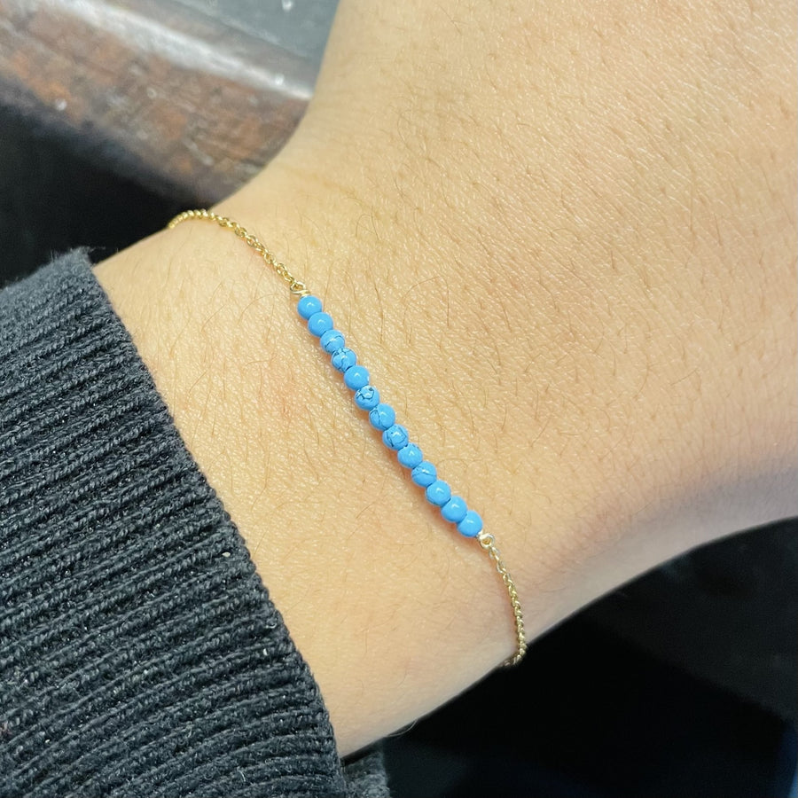 Turquoise Bar Bracelet