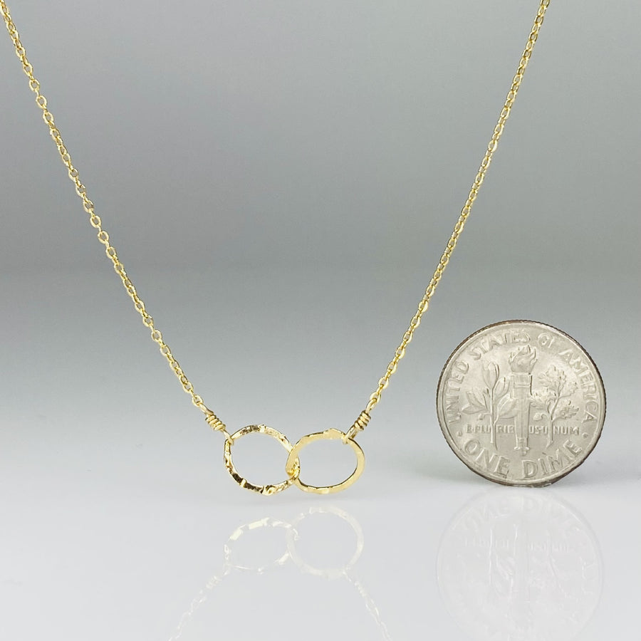Gold Filled Unity Necklace