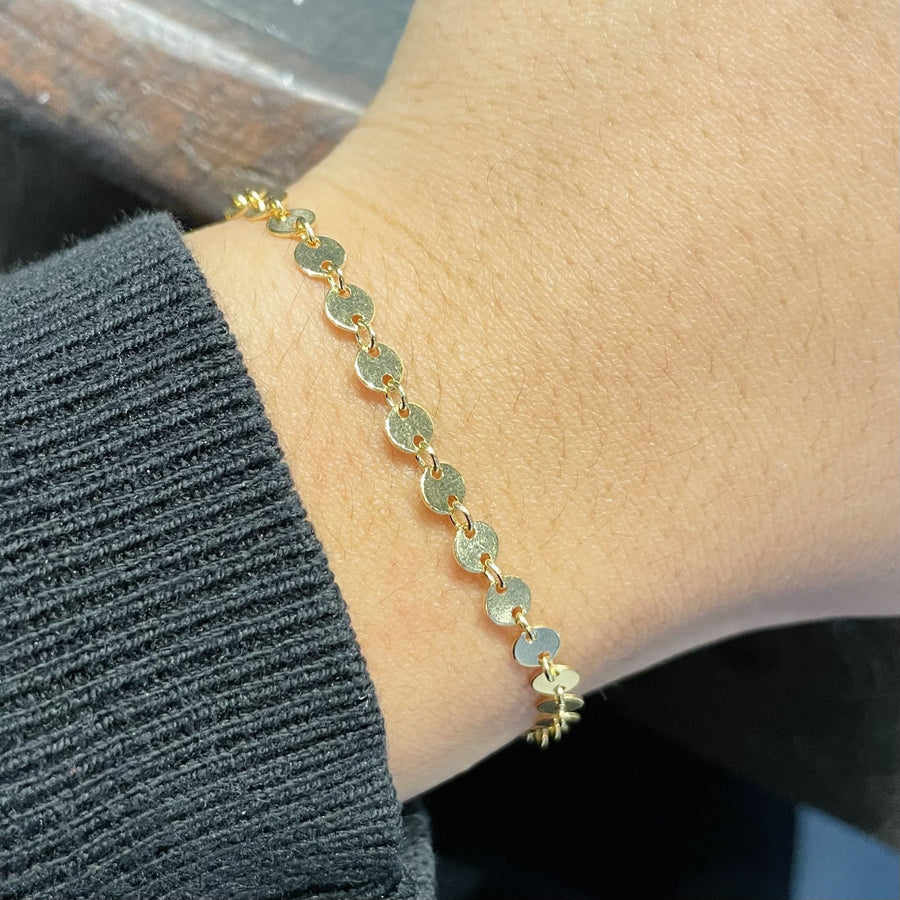 Mini Disc Bracelet 4mm