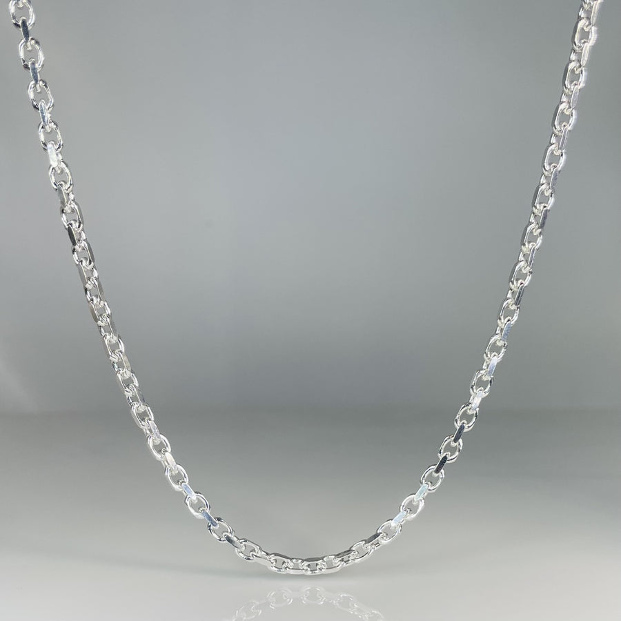 Sterling Silver Link Chain 3mm