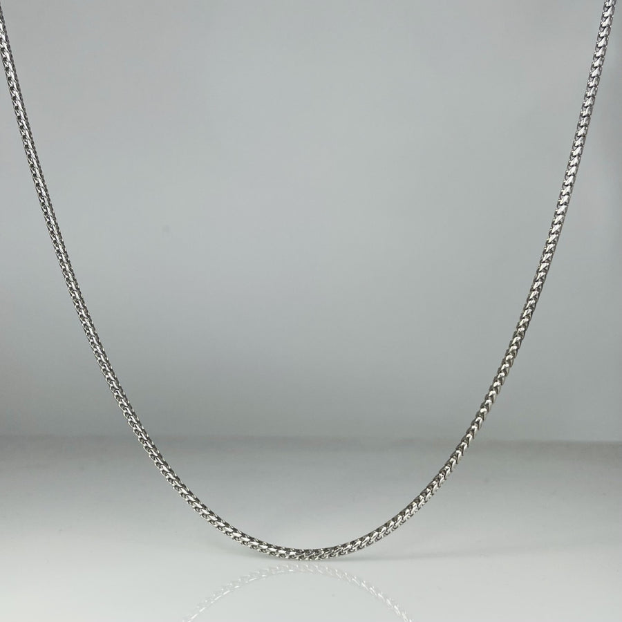 Sterling Silver Wheat Chain 2mm