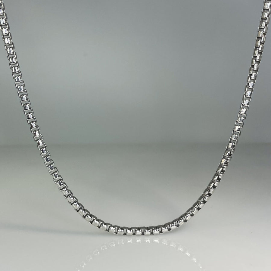 Sterling Silver Box Chain 3mm