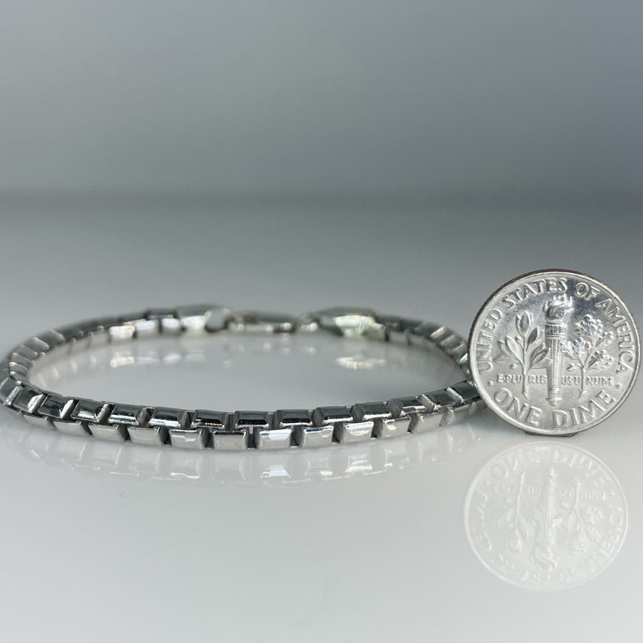 Sterling Silver Box Chain 4mm
