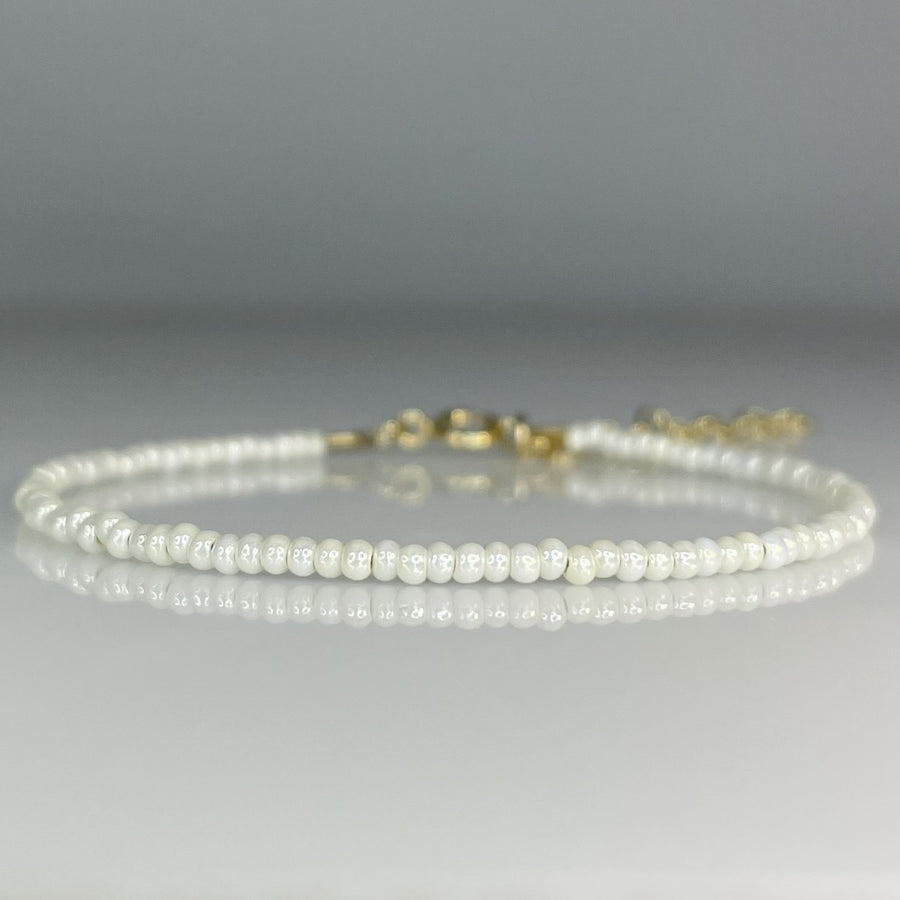Freshwater Pearl Beaded Bracelet 2mm