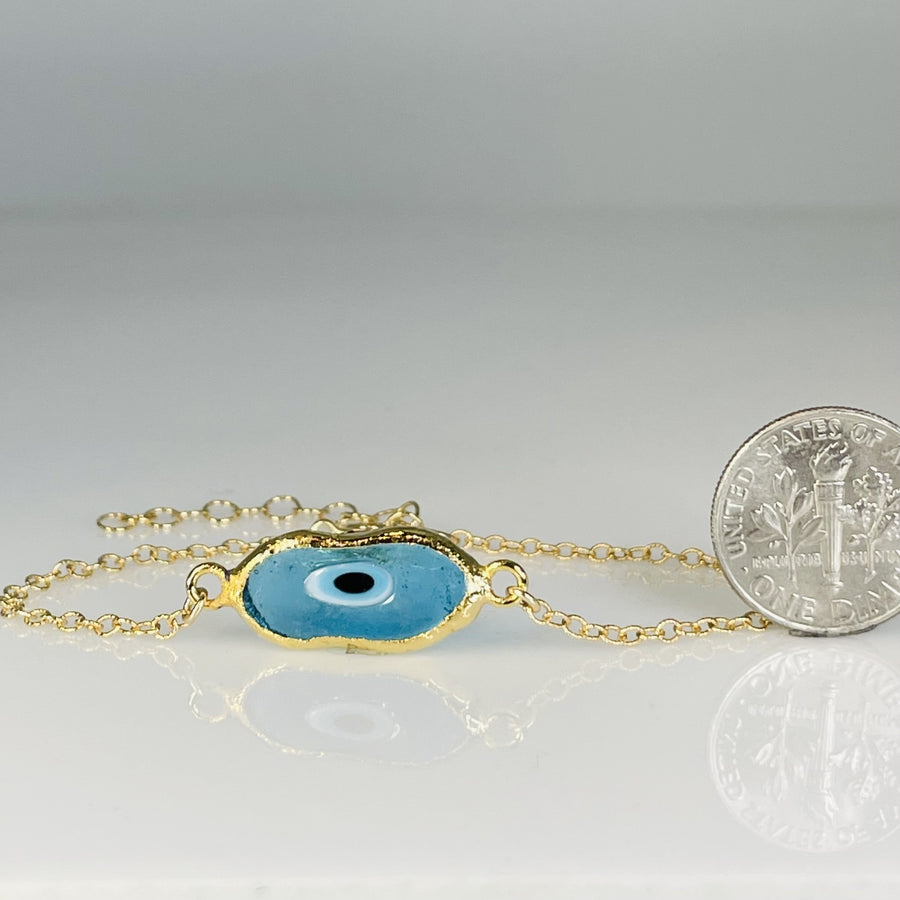 Abstract Evil Eye Bracelet