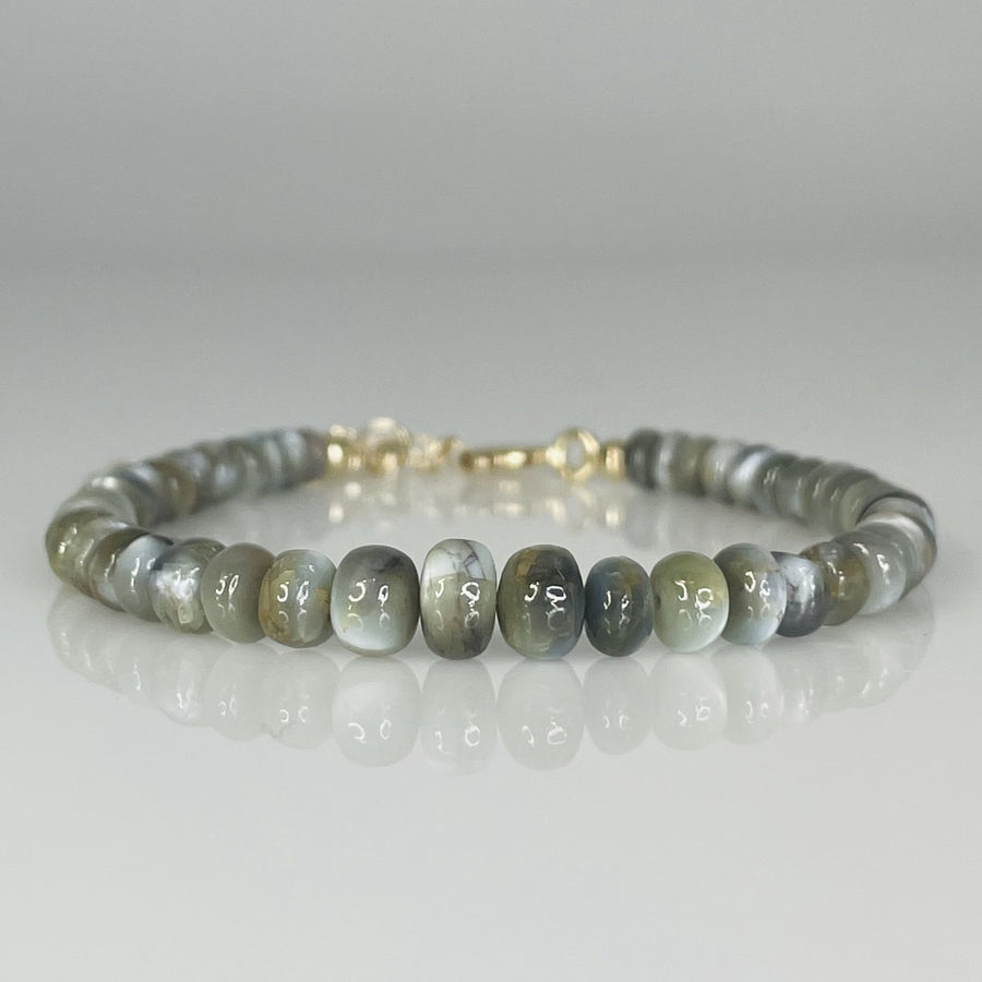 14K Yellow Gold Alexandrite Chrysoberyl Bracelet