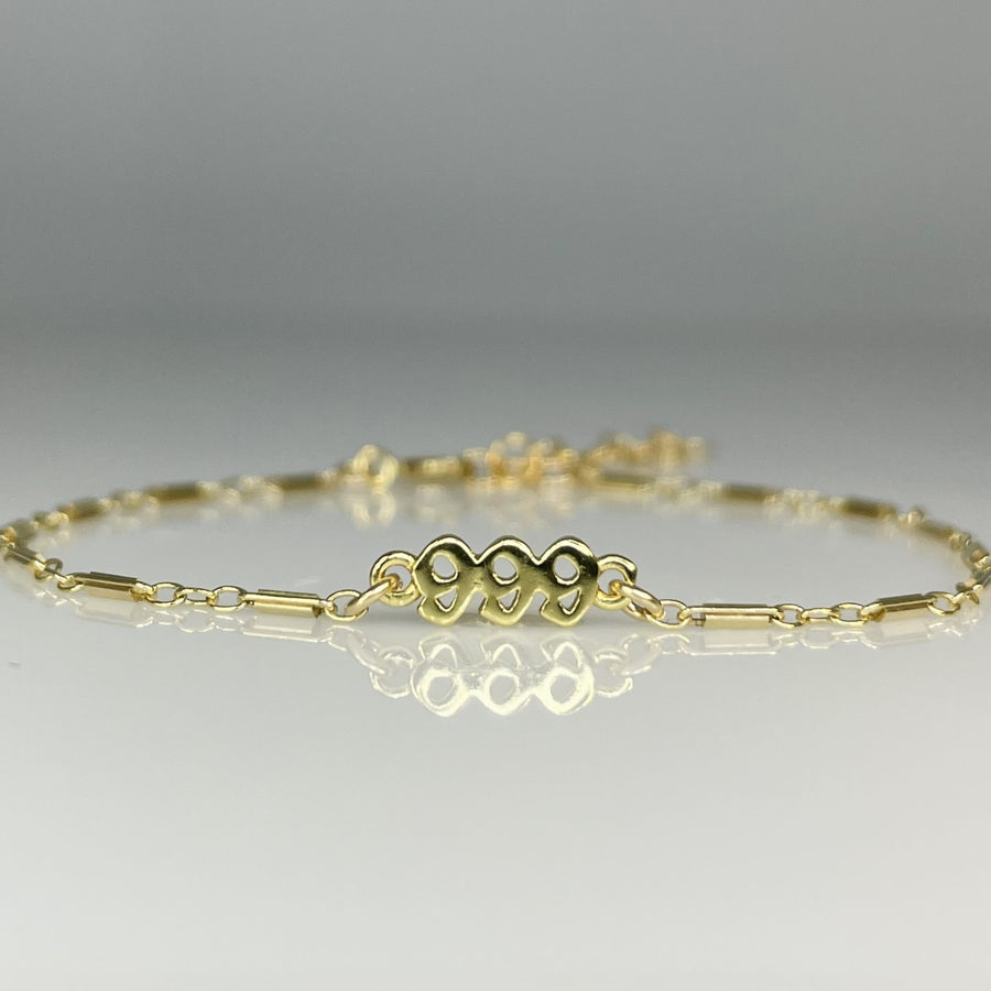 Mini Angel Number Bracelets 4mm