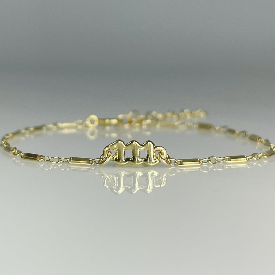 Mini Angel Number Bracelets 4mm