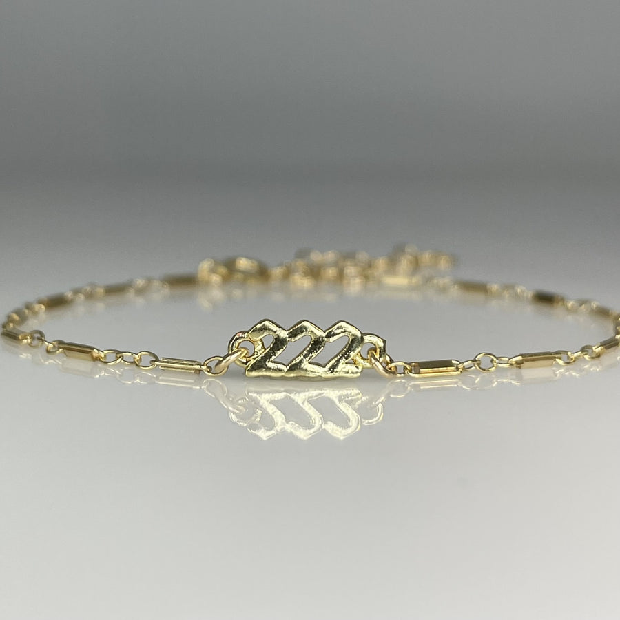 Mini Angel Number Bracelets 4mm