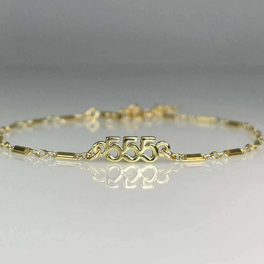 Mini Angel Number Bracelets 4mm