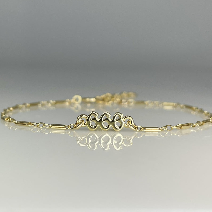Mini Angel Number Bracelets 4mm