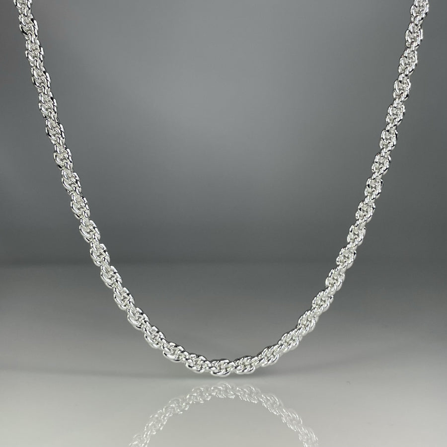 Sterling Silver Rope Chain 3mm