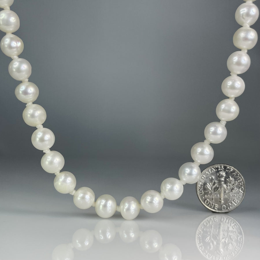 Freshwater Pearl Beaded Necklace 6-7mm