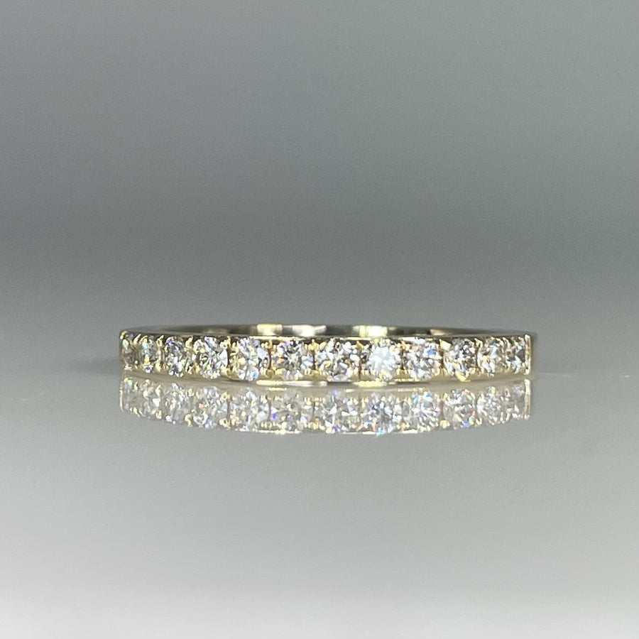 14K Yellow Gold Natural Diamond Ring 0.30ct