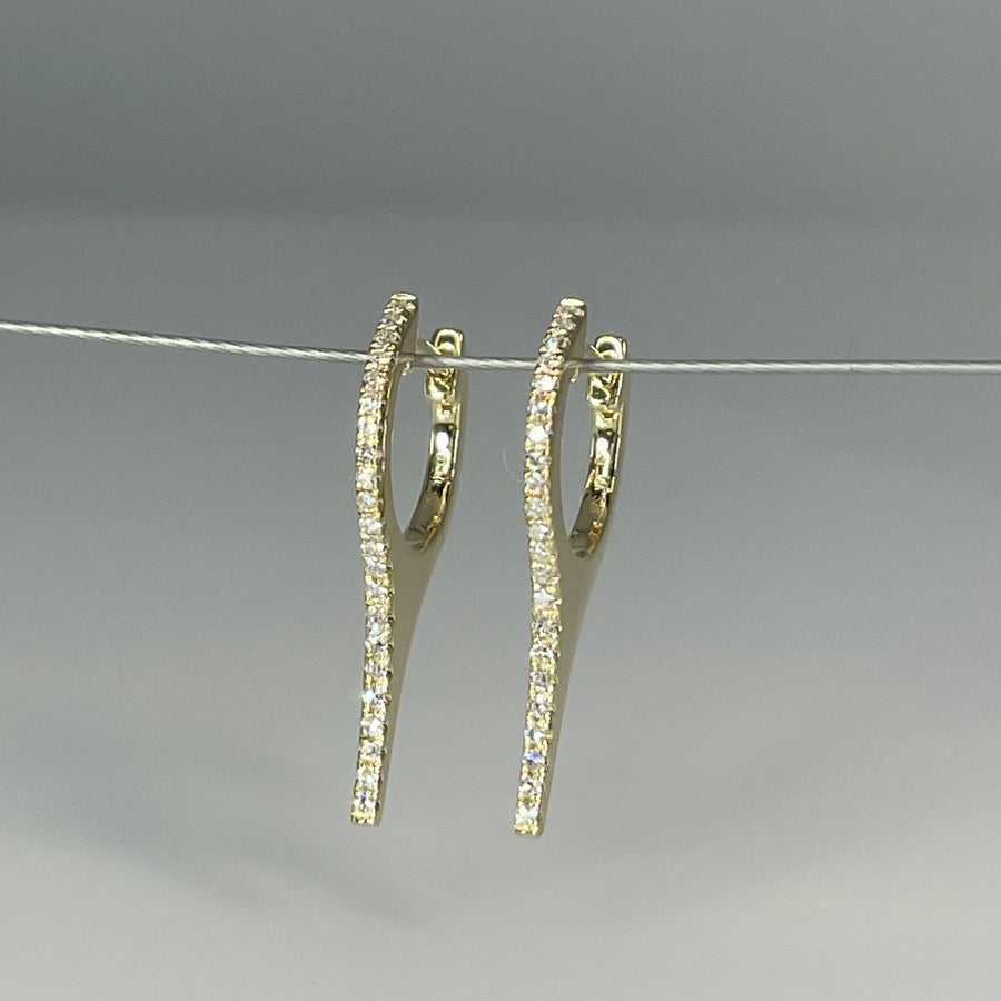 14K Yellow Gold Natural Diamond 0.11ct