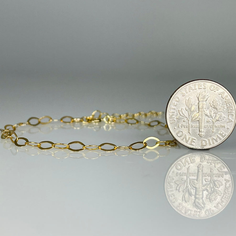 High Polished Bubble Chain Bracelet