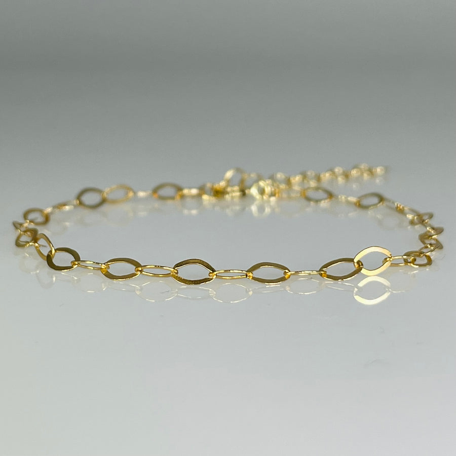 High Polished Bubble Chain Bracelet