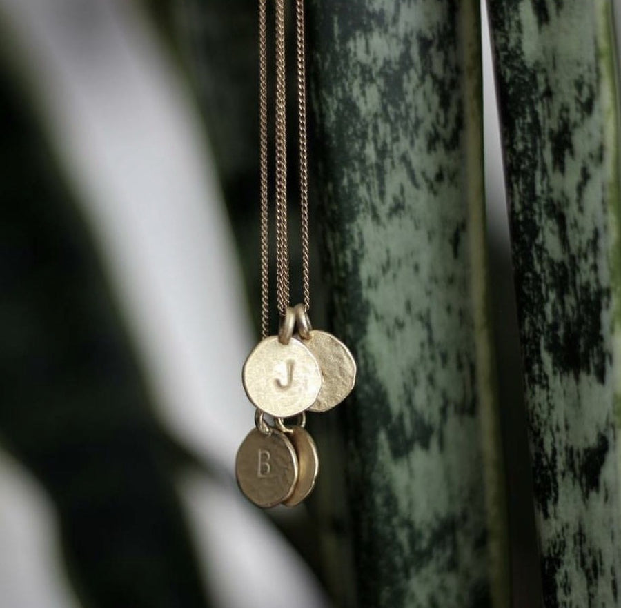 s♡m Love Initial Necklace - 26