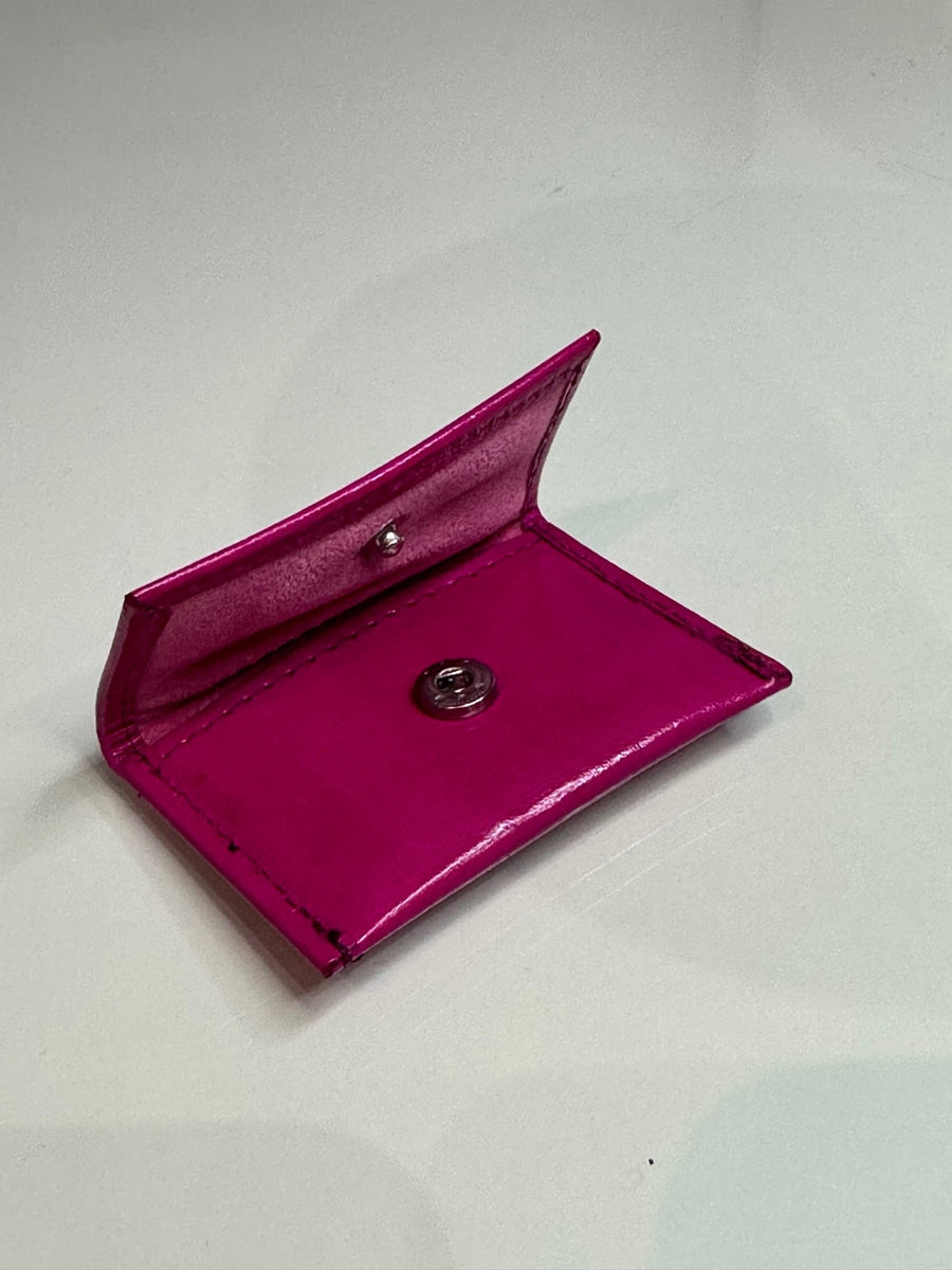 Small Fuchsia Pink Jewelry Pouch