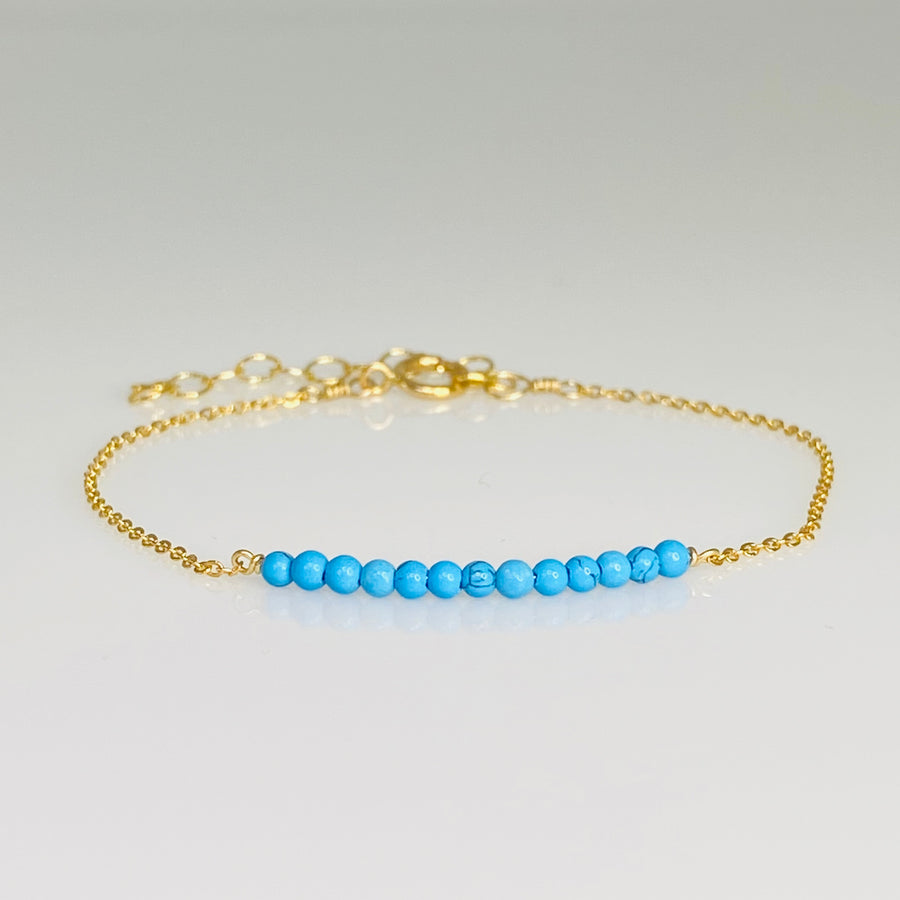 Turquoise Bar Bracelet
