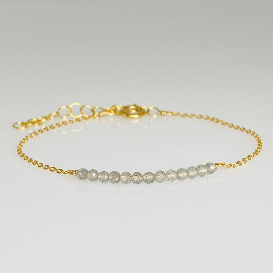 Labradorite Bar Bracelet