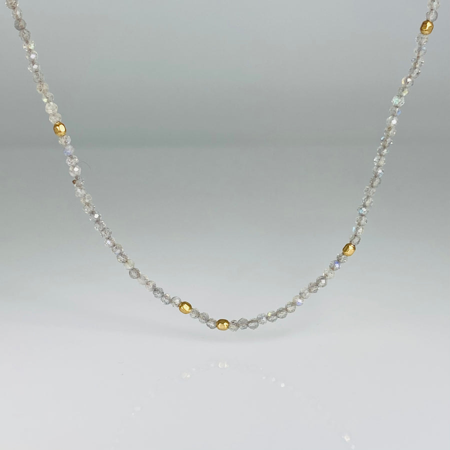 Labradorite Beaded Necklace