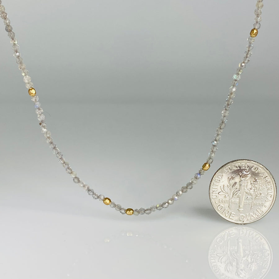 Labradorite Beaded Necklace