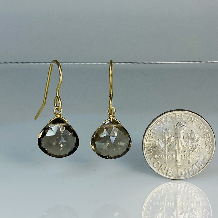 Smoky Quartz Earrings