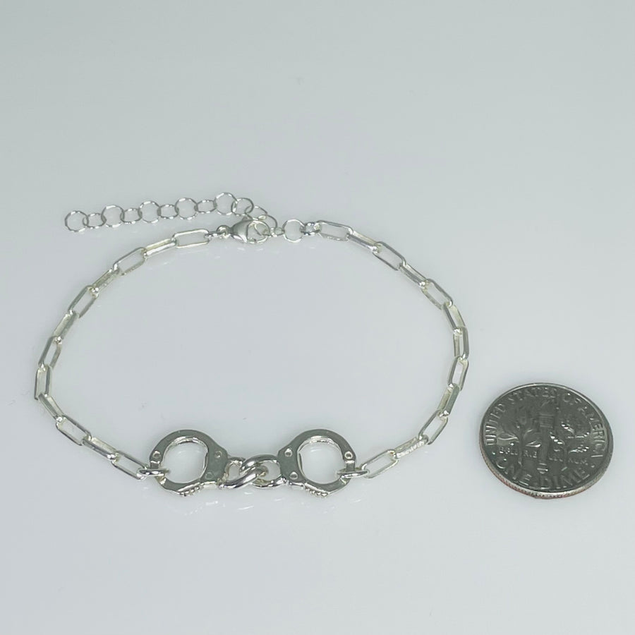 Sterling Silver Handcuff Bracelet