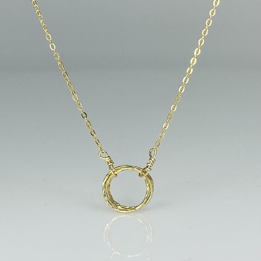 Laser Cut Trinity Necklace 10mm