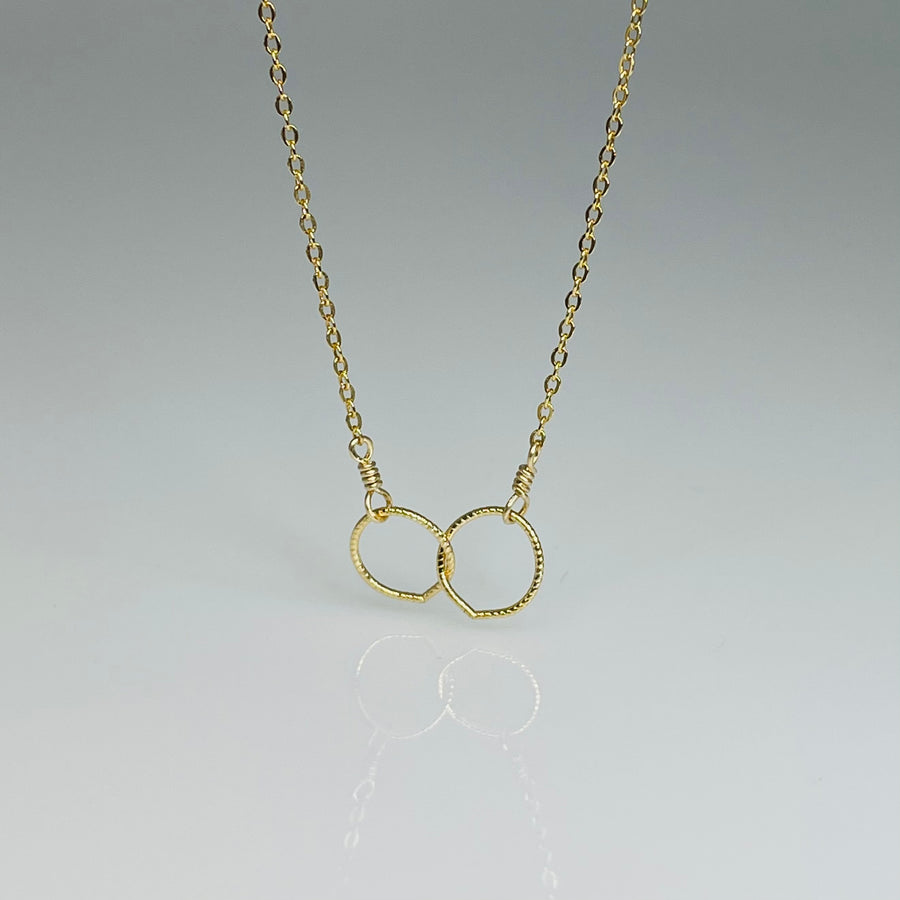 Gold Filled Unity Necklace