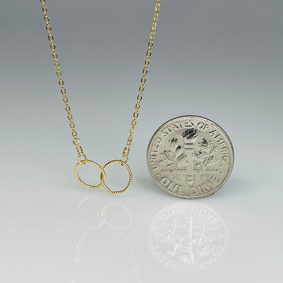 Gold Filled Unity Necklace