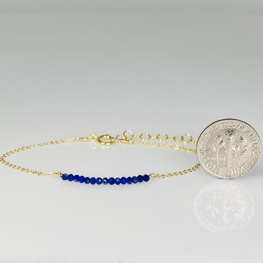 Lapis Bar Bracelet
