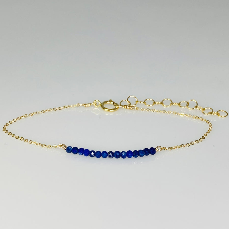 Lapis Bar Bracelet