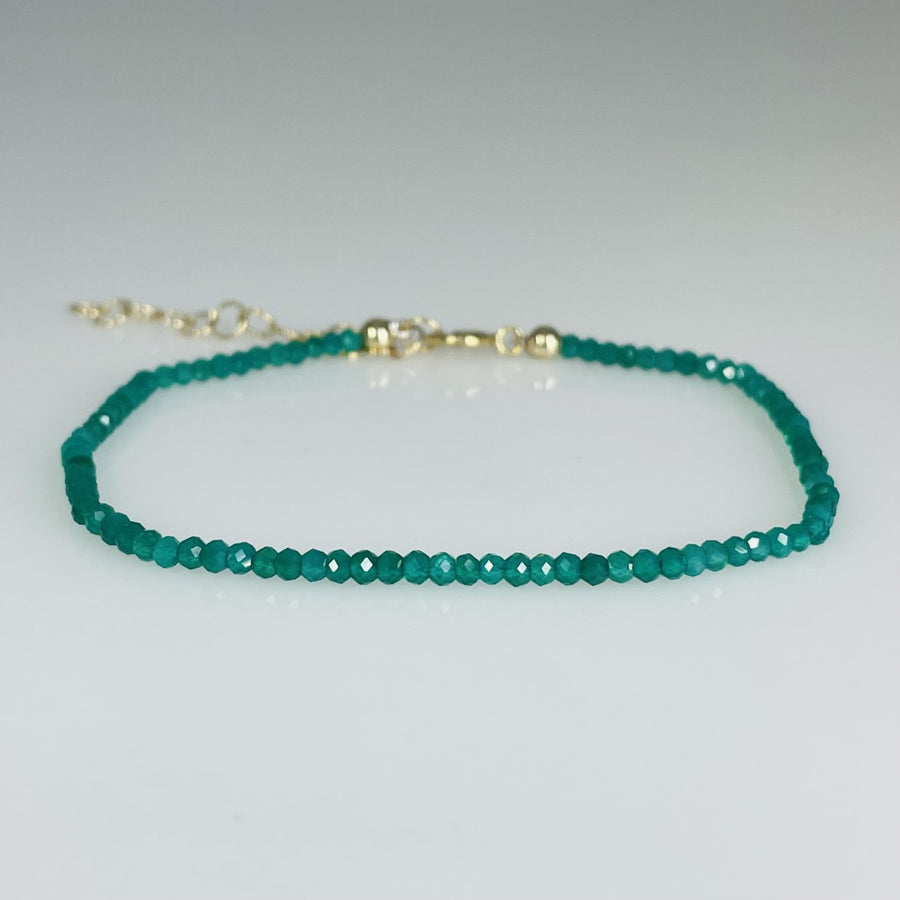 Green Onyx Beaded Bracelet