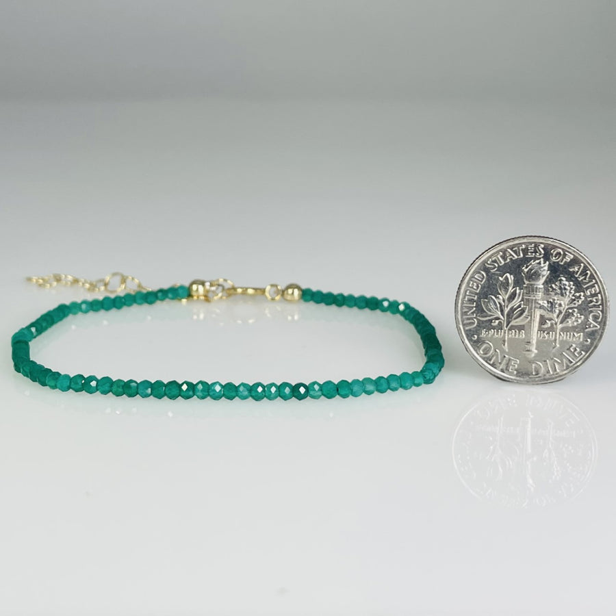 Green Onyx Beaded Bracelet