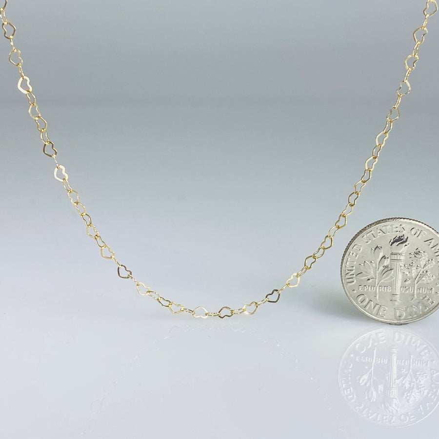 Heart Necklace 2.9mm