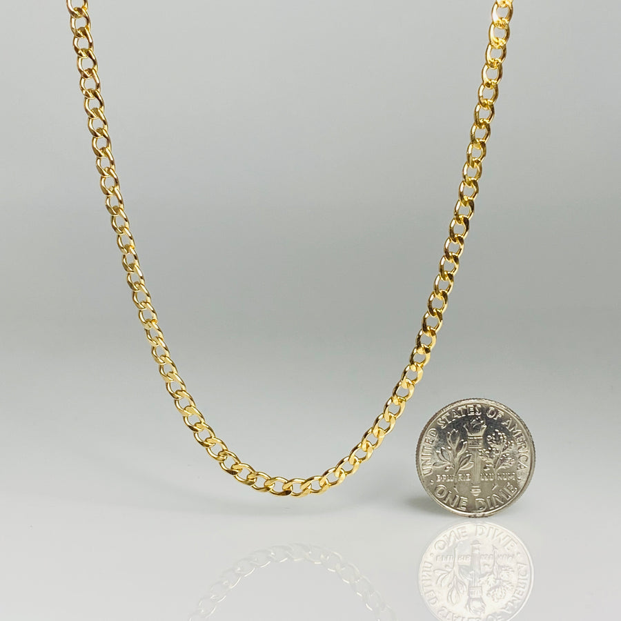 Curb Chain Gold Filled Necklace