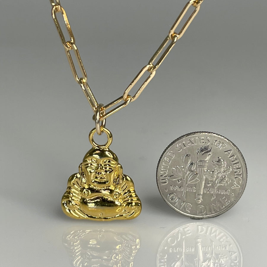 Big Buddha Necklace 14x16mm