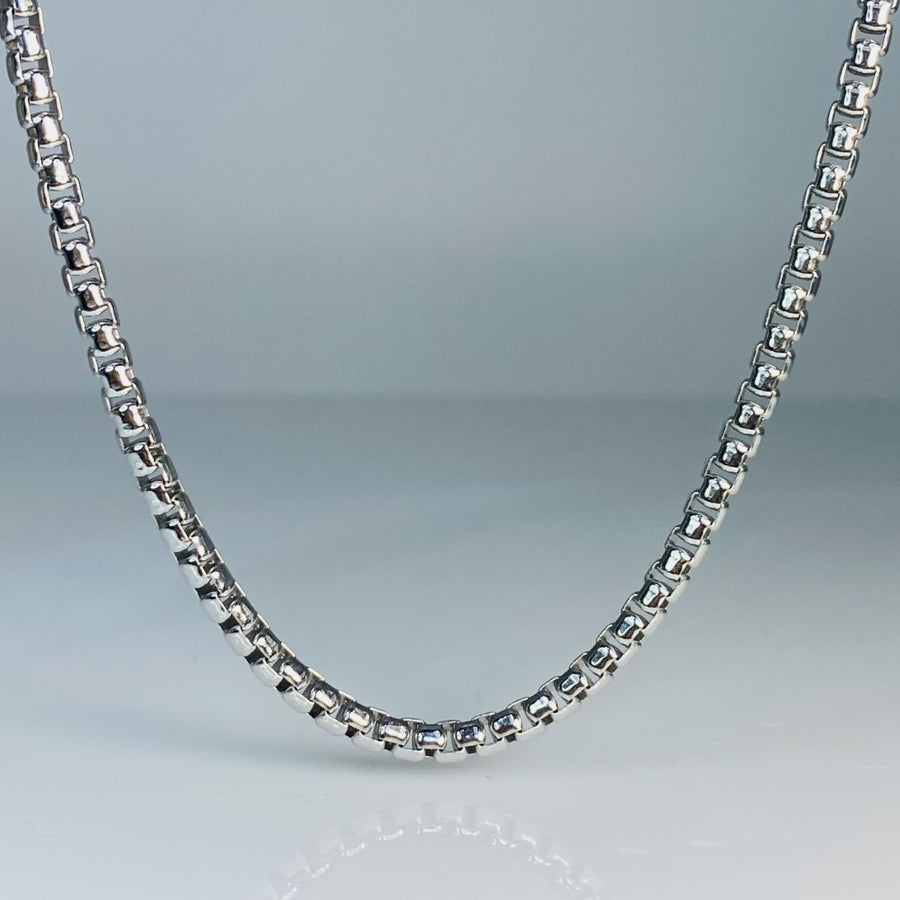 Sterling Silver Box Chain 3mm