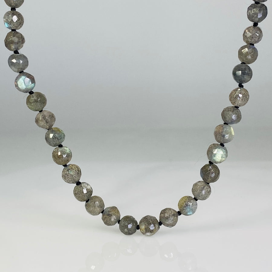 Labradorite on sale bead necklace