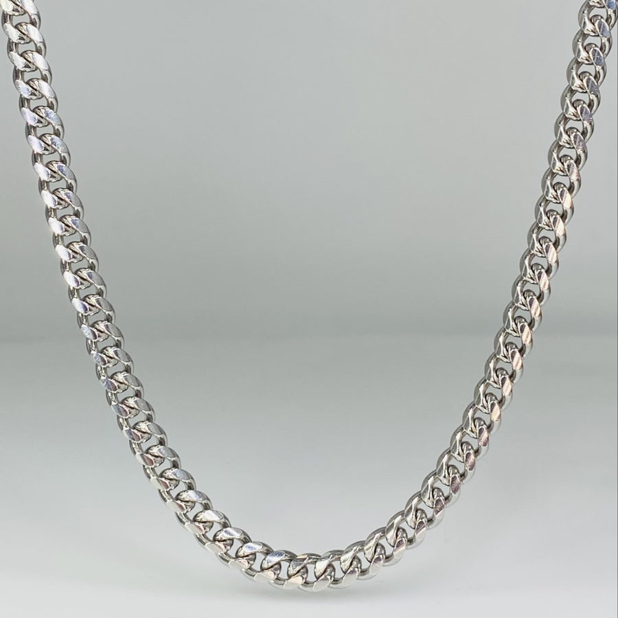 Sterling Silver Cuban Chain 6mm