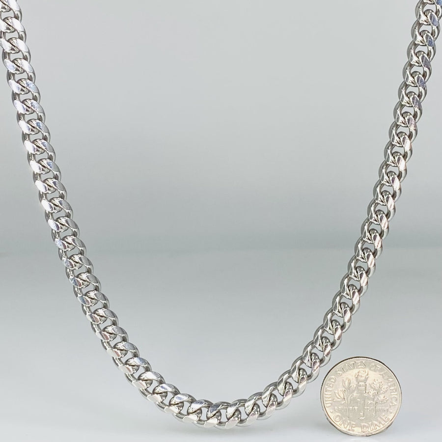 Sterling Silver Cuban Chain 6mm