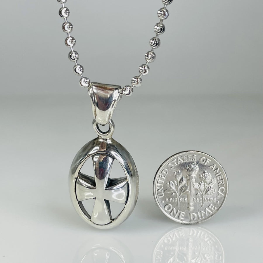 Sterling Silver Cross Necklace