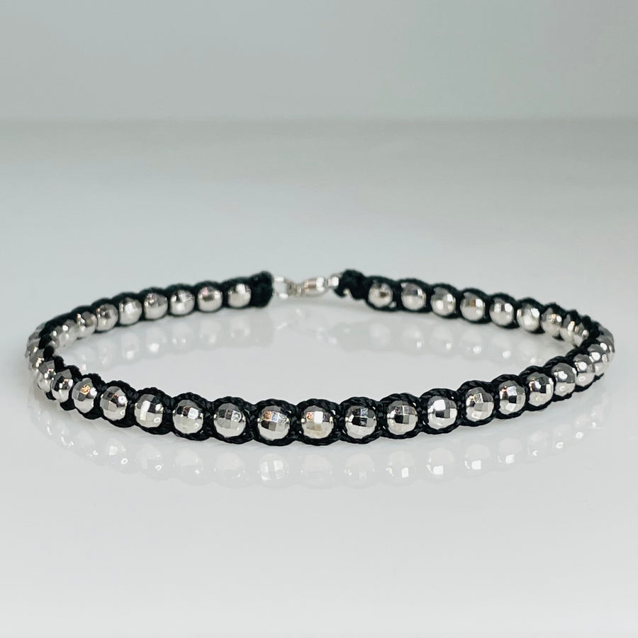 14K White Gold Wish Bracelet
