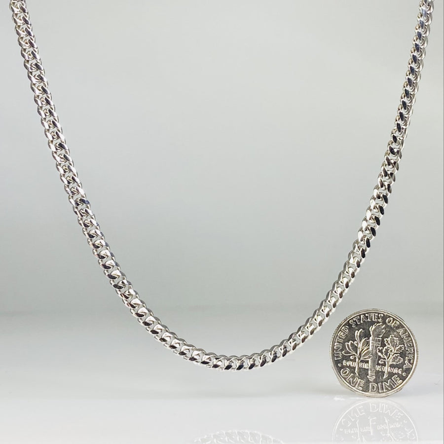 Sterling Silver Cuban Chain 3.5mm